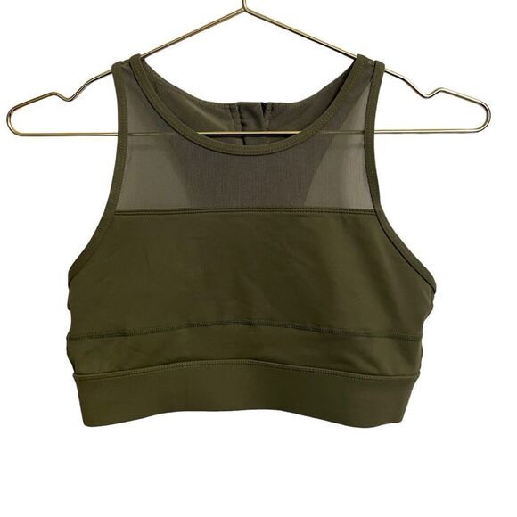 Zyia Active Olive Green Sports Bra MED - Picture 1 of 7